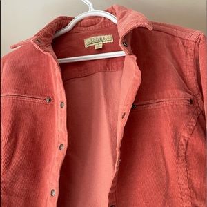 Cabelas corduroy long sleeve jacket